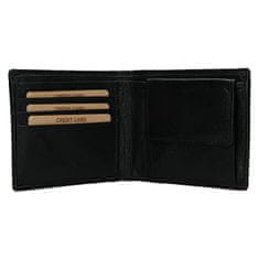 Lagen Pánska kožená peňaženka W-8053 BLK