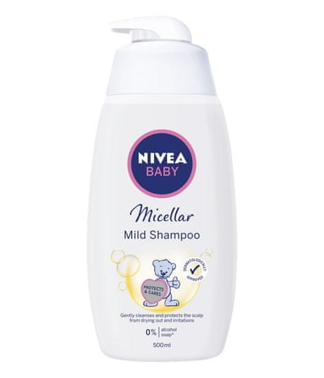 Nivea Baby Micelárny šampón 500ml