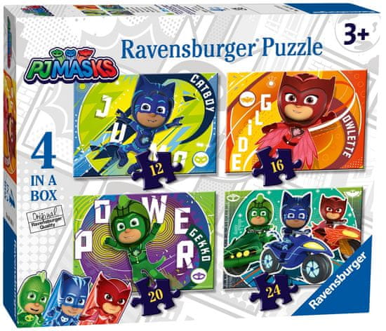 Ravensburger Puzzle 050581 Pyžamasky 4 v 1