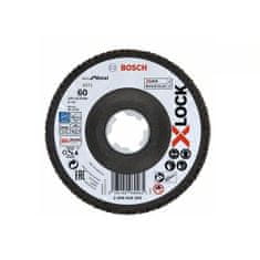 BOSCH Professional X-LOCK lamelové brúsne kotúče Best for Metal systému Ø 125 mm, G 60, X571 (2608619202)