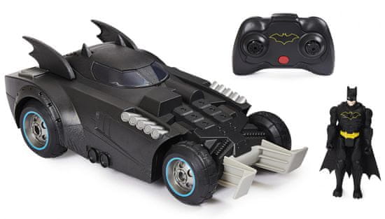 Spin Master Batman RC Batmobil s figúrkou a katapultom