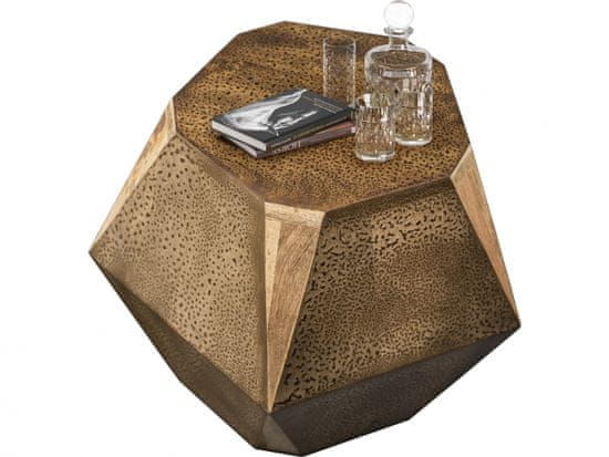 Danish Style Odkladací stolík Roa, 40 cm, hnedá