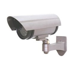 Solight Maketa bezpečnostné kamery na stenu, LED dióda, 2 x AA