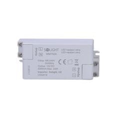 Solight LED napájací zdroj 230V ->12V/24W/2A/IP20
