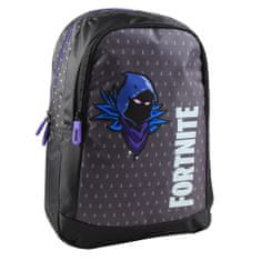 Fortnite Školský batoh Raven jednokomorový, fialový/čierny