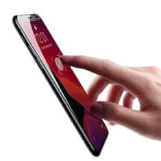 BASEUS Curved-screen ochranné sklo na iPhone 11 / iPhone XR, čierne