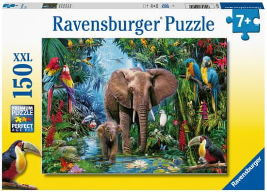 Ravensburger Puzzle 129010 Safari zvieratá 150 dielikov