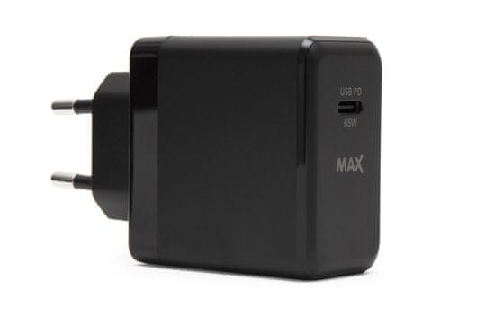 MAX Výkonná kompaktná USB-C nabíjačka 65W