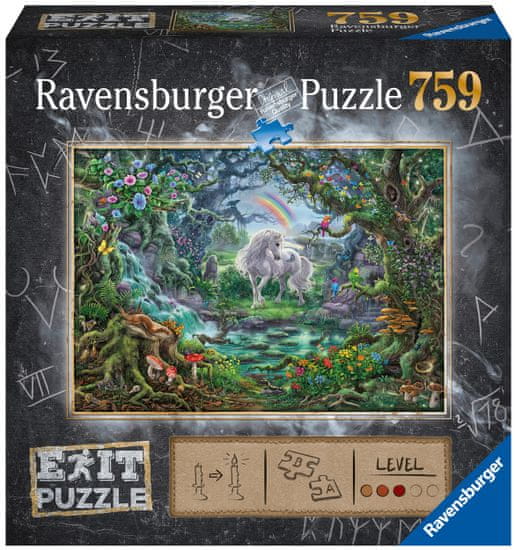 Ravensburger Puzzle 150304 Exit: Jednorožec 759 dielikov