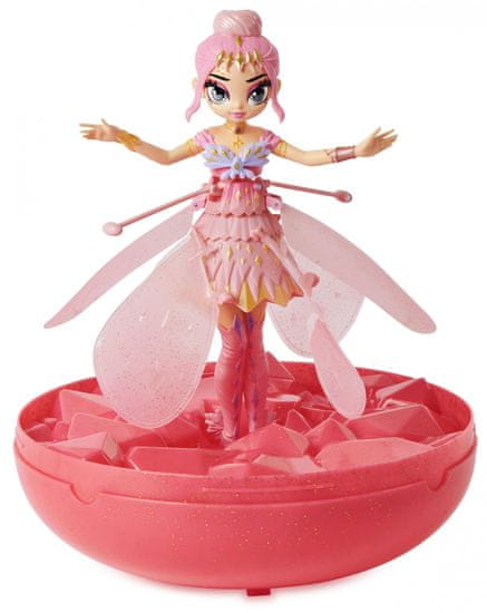 Spin Master Hatchimals Lietajúca bábika Pixie - ružová