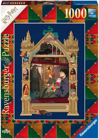 Ravensburger Puzzle 165155 Harry Potter Cesta do Rokfortu 1000 dielikov