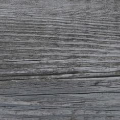 Vidaxl Samolepiace podlahové dosky z PVC 5,21 m2 2 mm lesklé sivé