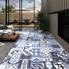 Vidaxl Samolepiace podlahové dosky 20 ks PVC 1,86 m2 farebný vzor