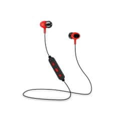 setty. Sport bezdrôtové Bluetooth slúchadlá do uší, červené GSM099291