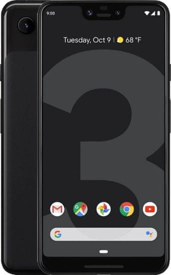 Google Pixel 3 XL, 4GB/64GB, Just Black - zánovné