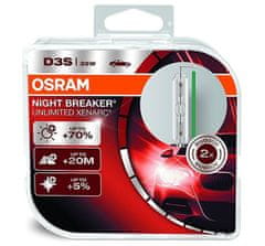 Osram Osram xenonová výbojka D3S XENARC NIGHT BREAKER UNLIMITED BOX