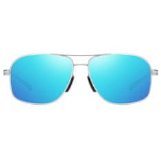 Neogo Marvin 6 slnečné okuliare, Silver / Blue