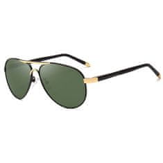 Neogo James 5 slnečné okuliare, Gold / Green
