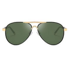 Neogo James 5 slnečné okuliare, Gold / Green