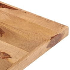 Vidaxl Stolová doska, drevený masív sheesham 16 mm, 140x70 cm