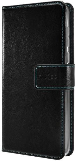 FIXED Púzdro typu kniha Opus pre Motorola Moto E6s 2020, čierne, FIXOP-536-BK