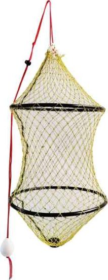 Sports Rybárska sieťka na prechovávanie rýb - 60cm, šírka 30cm, 2 kruhy