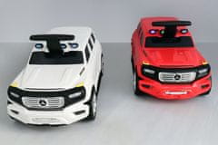 Beneo Detské Licencované odrážadlo a kufrík 2v1 Mercedes-Benz Ener-G-Force biele