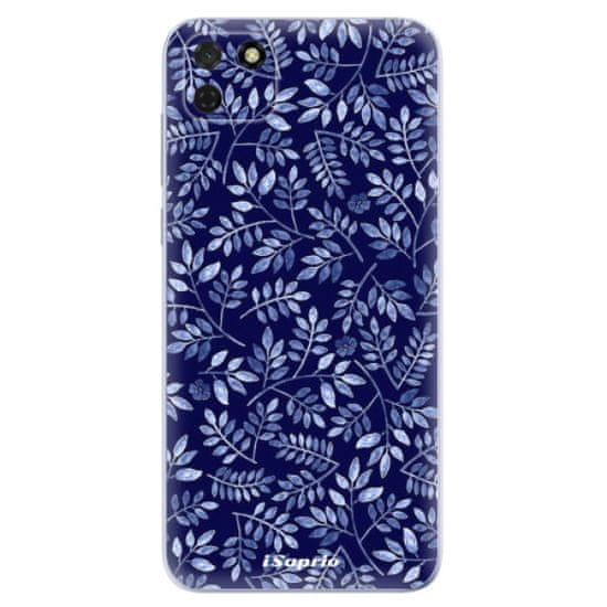iSaprio Silikónové puzdro - Blue Leaves 05 pre Xiaomi Redmi Note 10 5G