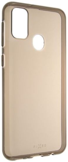 FIXED TPU gélové puzdro Slim pre Samsung Galaxy M21, 0,6 mm, dymové, FIXTCSM-537