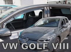 HEKO Deflektory okien VW Golf VIII. 2020- (4 diely)