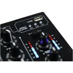 Omnitronic PM-311P, 3-kanálový mixážny pult s MP3 prehrávačom