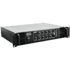 Omnitronic MPZ-250.6, 100V 6-zónový mixážny zosilňovač, 250W