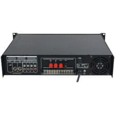 Omnitronic MPVZ-350.6, 100V 6-zónový mixážny zosilňovač, 350W