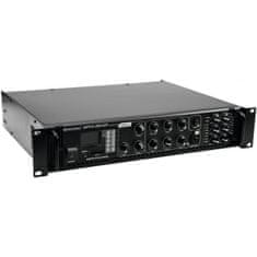 Omnitronic MPVZ-350.6P, 100V 6-zónový mixážny zosilňovač, 350W, MP3