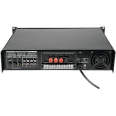 Omnitronic MPVZ-180.6P, 100V 6-zónový mixážny zosilňovač, 180W, MP3