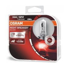 Osram H4 OSRAM Night Breaker Silver +100% BOX 2ks