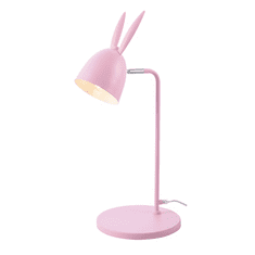 ACA Detská stolná lampička BUNNY - Zajačik max. 40W/E27/230V/IP20, ružová