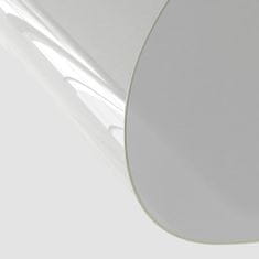 Vidaxl Chránič na stôl priehľadný Ø 110 cm 2 mm PVC