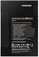 SAMSUNG 870 QVO, 2.5" - 4TB (MZ-77Q4T0BW)
