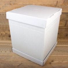 FunCakes Tortová škatuľa na poschodovú tortu pevná 52 x 52 x 70 cm
