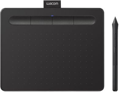 Wacom Intuos S, čierny (CTL-4100K) 2500 LPI 1024 úrovní prítlaku stylus 2 tlačidlá