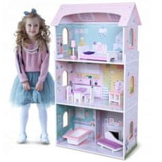 Derrson XL drevený domček pre bábiky Sweet House