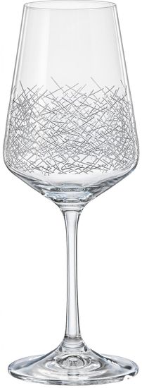 Crystalex SANDRA panto pohár, víno 350 ml