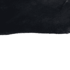 KONDELA Umelá kožušina, čierna, 60x90, RABIT TYP 1