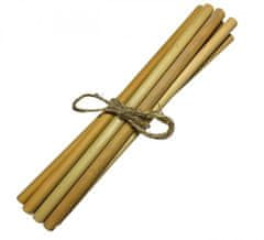 Bambusová slamka nebalená - bez nápisu (10 ks) - z udržateľne pestovaného bambusu