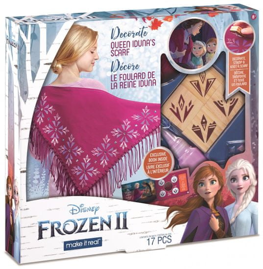 Make It Real Výroba šálu Frozen 2
