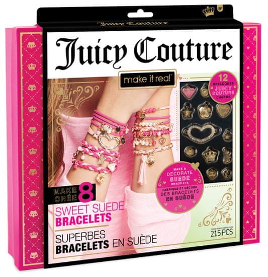 Make It Real Juicy Couture Sweet Suede Bracletes