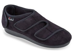 OrtoMed Ortopedické topánky s pätou na suchý zips, 45