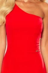 Numoco Dámske asymetrické šaty Morgauwse červená L