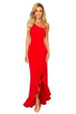 Numoco Dámske asymetrické šaty Morgauwse červená XS